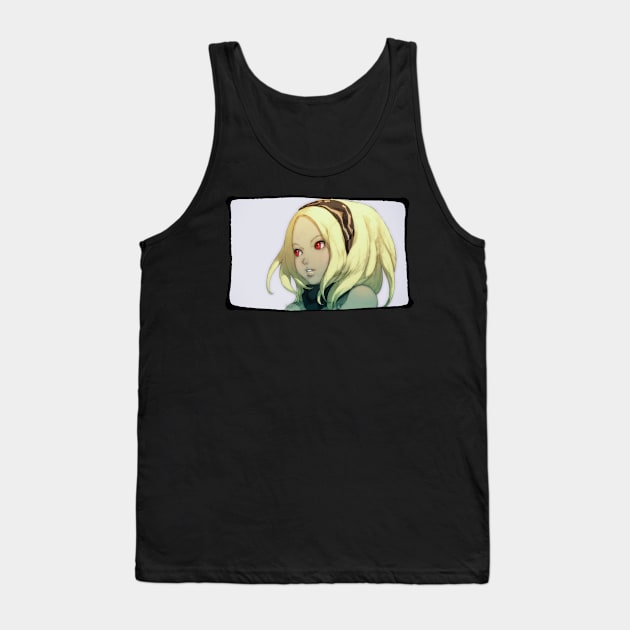 Gravity Rush - Kat Side Portrait Tank Top by Gekidami